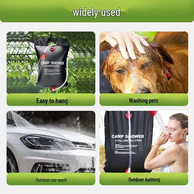 Folding Outdoor Camping Shower Bag – Portable Water Storage for Travel & Picnics