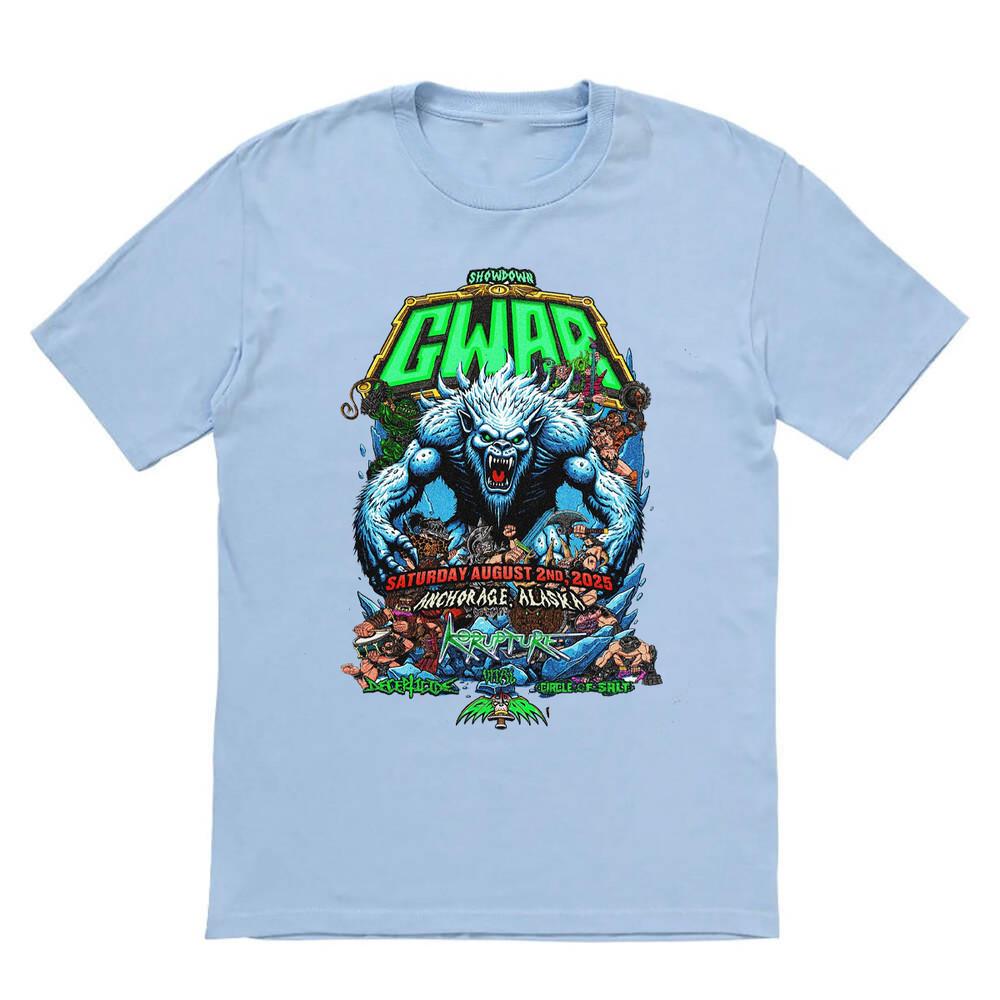 Rare Gwar Live At Williwaw Concert Blue All Size S-5Xl OM912 Unisex T-Shirt