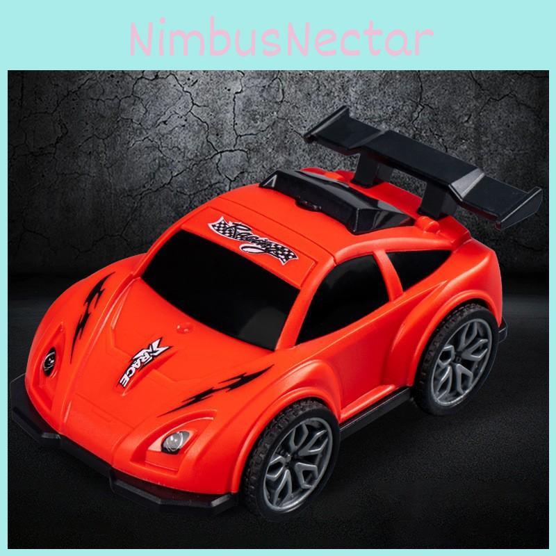 Inertia Cartoon Graffiti Offroad Car Toy With Doublesided Stunt Flip For Kids Play And Development