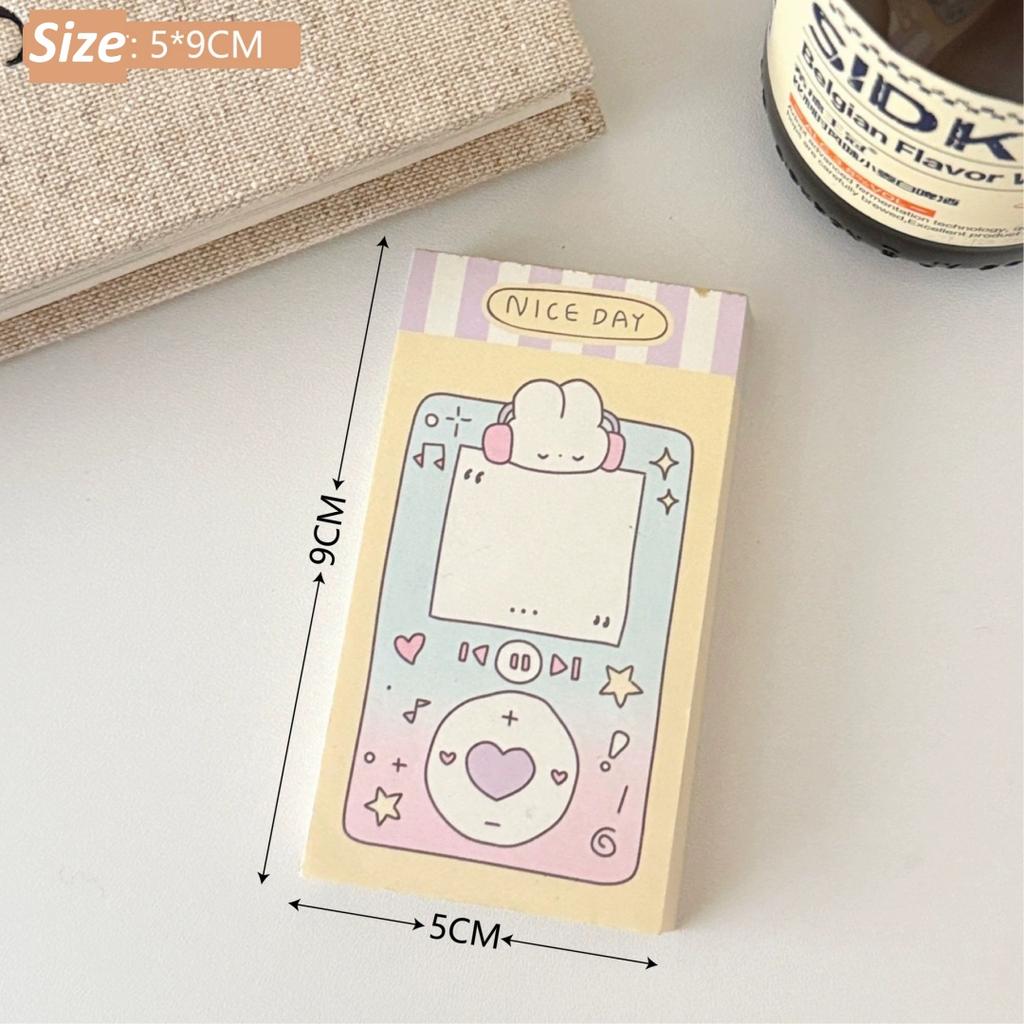 Memo Pads For Students Non-Sticky Non-Sticky Notepads Romantic Notepads Adorable Cute Mini Notepads For School Journaling