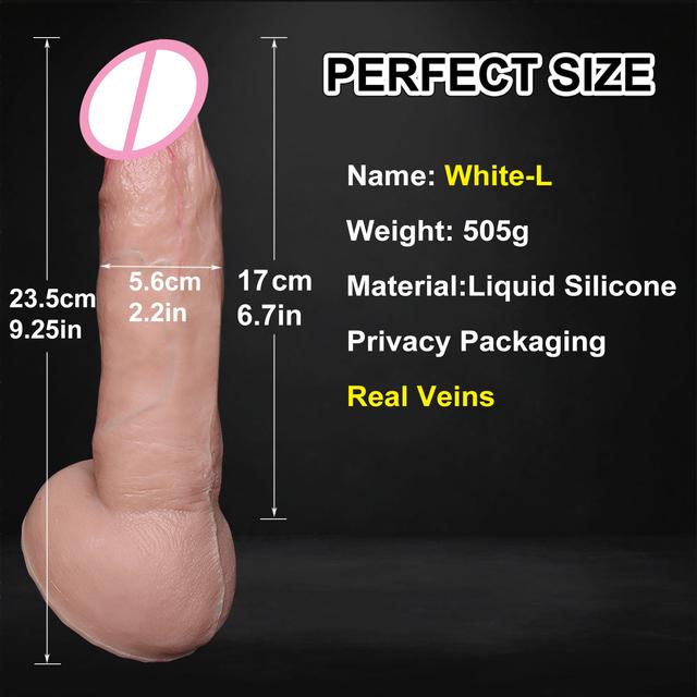 Cheap Soft Skin Feel Realistic Thick Dildo Gay Masturbators Silicone Dick Big Suction Cup Penis Anal Plug Sex Toy for Men Women