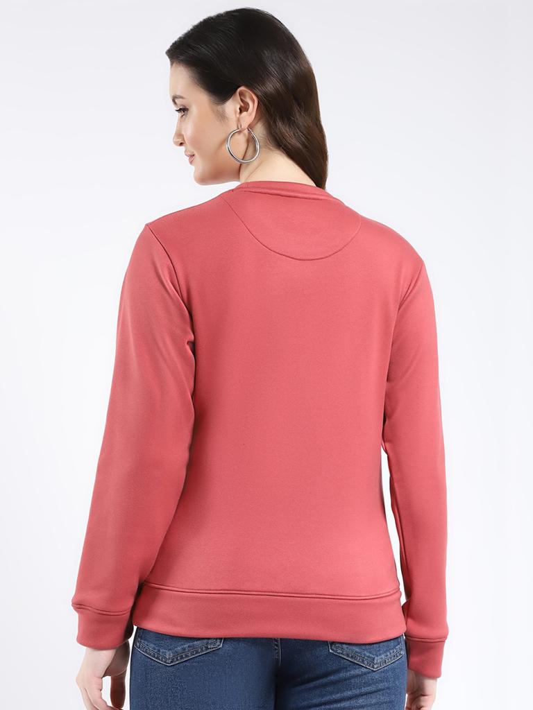 Rock it Women's Round Neck Full Sleeve Sweatshirt