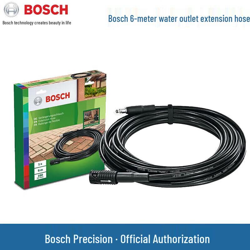 Bosch High-Pressure Car Washer CN plug (adapter included)
