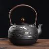 1400ml Cast Iron Teapot with Divine Crane Gilding