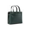 New MICHAEL KORS Emilia Leather Tote Bag, Shopping Bag, Shoulder Bag, Handbag Small Women's Dark Green 35F0GU5S5T-305