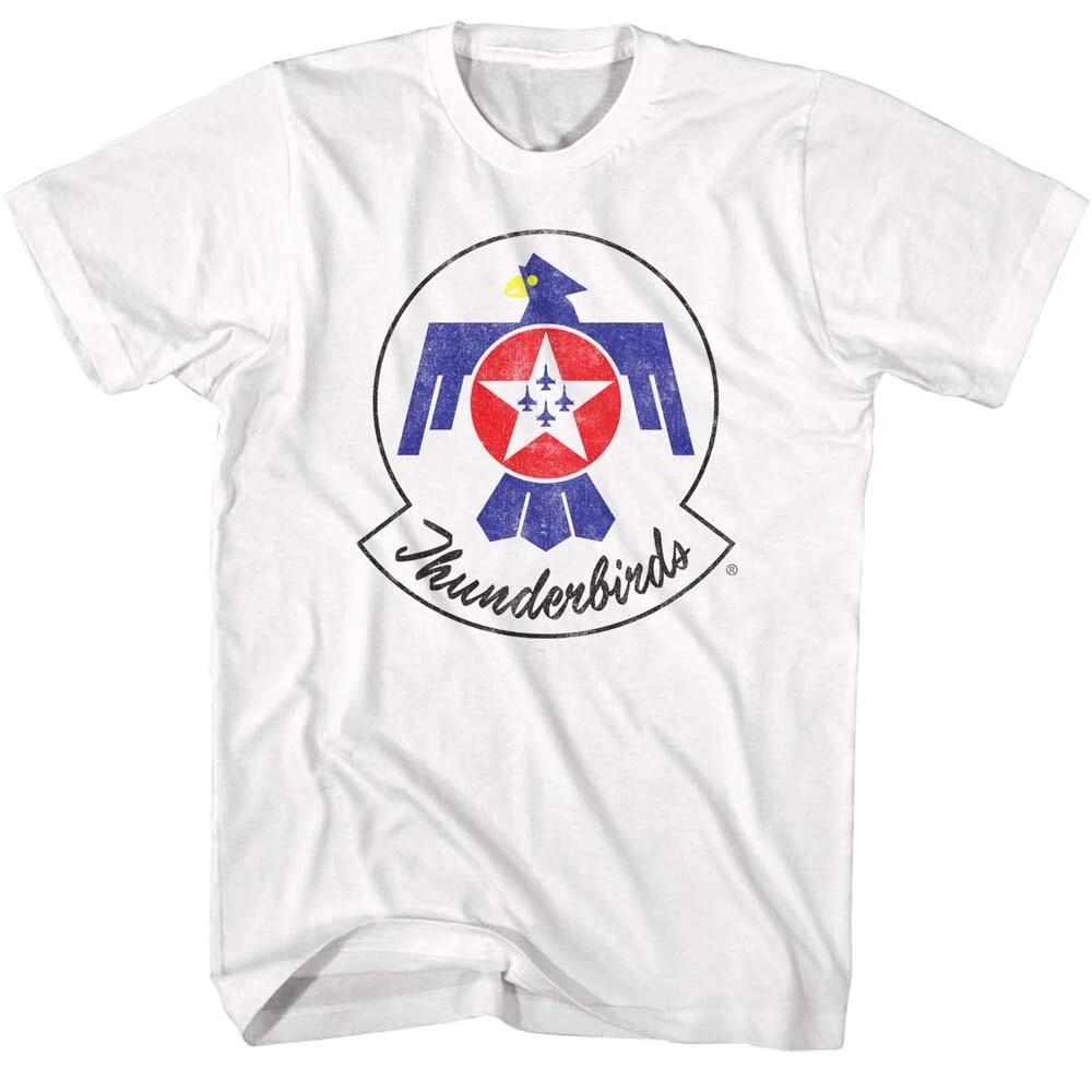 United States Armed Forces U.S. Air Force Thunderbirds Logo Men s T Shirt 2XL