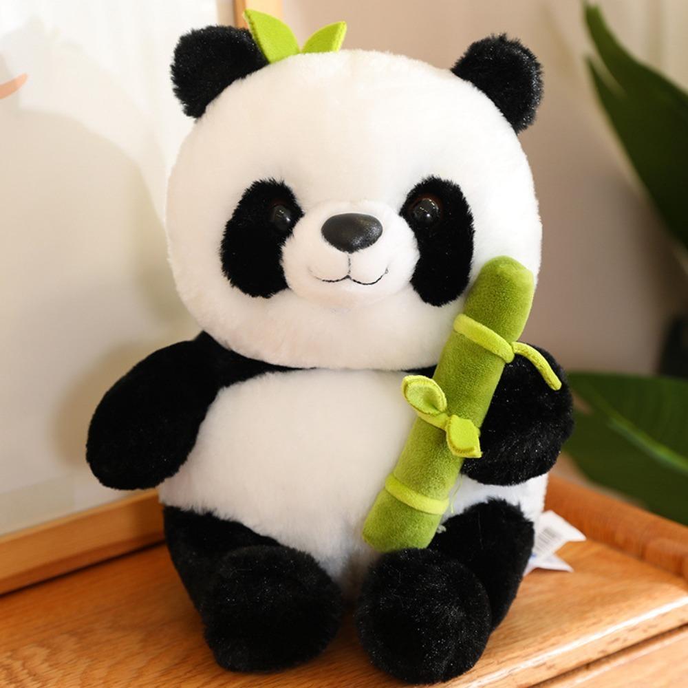 Toys Panda Animal Panda Stuffed Doll Panda Plush Pillow Soft Toy 2 In 1 Tube Panda Plush Toy