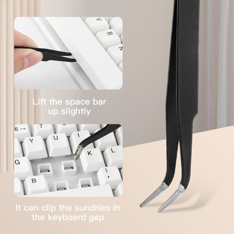 Comprehensive 18 In 1 Computer Screen Cleaning Tool Set with Brushes Card Pin for Phones Tablets Monitors And Keyboards