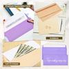 24Pcs 24.1cmx10.5cm Colored Self Seal Letter Size Paper Envelopes #10 Business Envelopes for Business Mailing Wedding Invitation