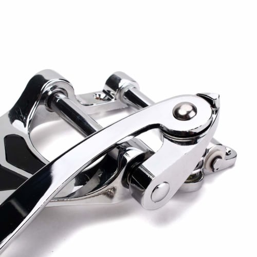 HEALLILY Electric Guitar Vibrato Tremolo Bridge Tailpiece with Large Locking Rod Pull String Board