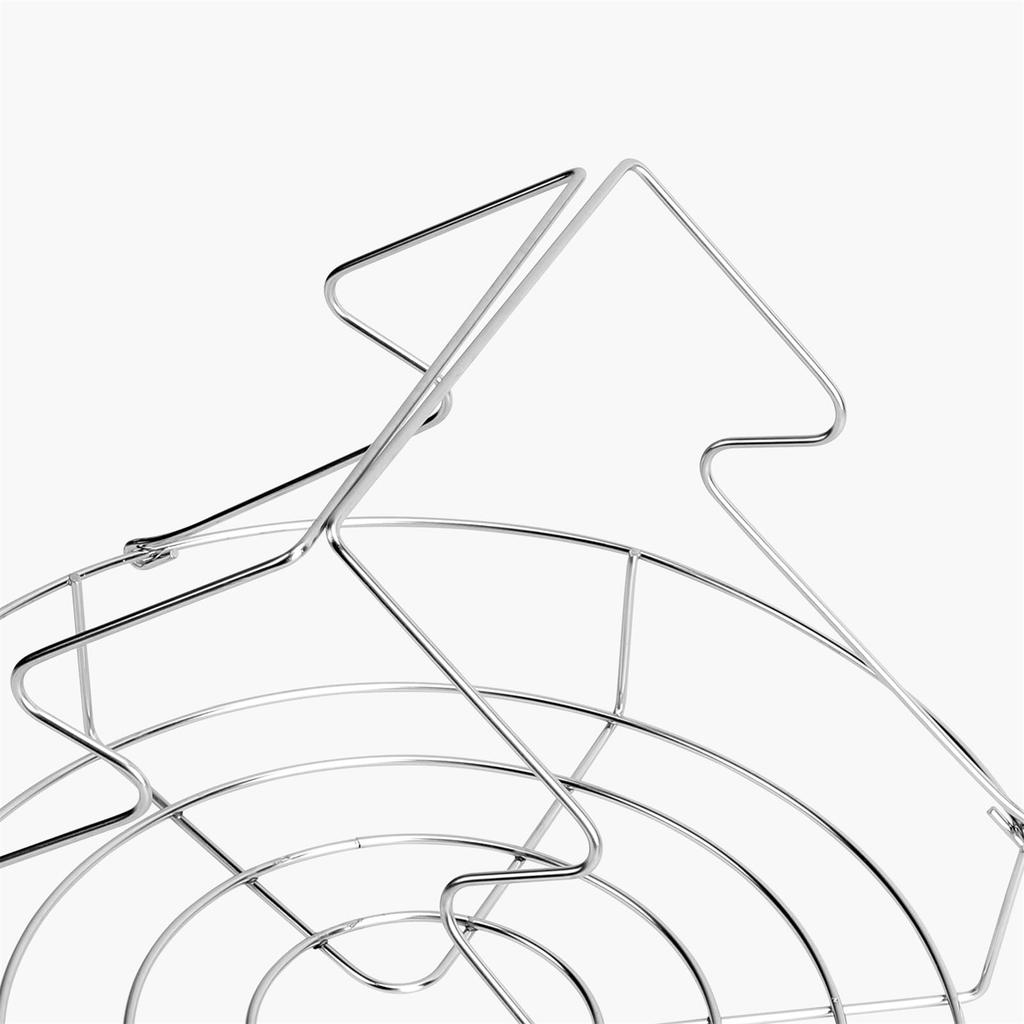 Canning Rack, Water Bath Canner Rack, Stainless Steel Canning Jar Lifter With Foldable Contoured Handles For Home Kitchen Use