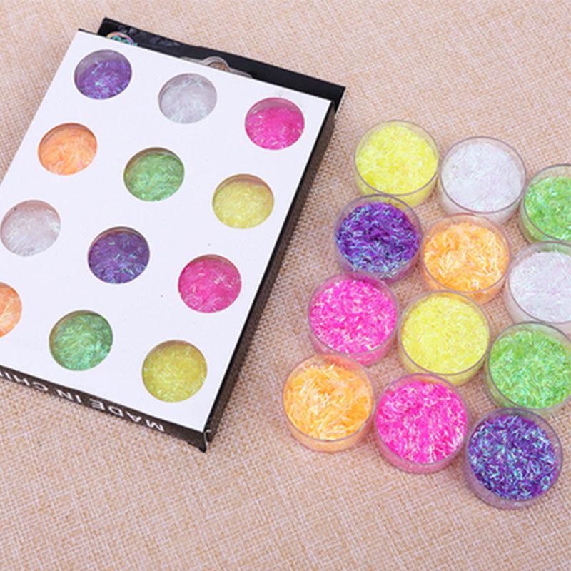 

Радужная золотая пудра с блестками для детских проектов «сделай сам»