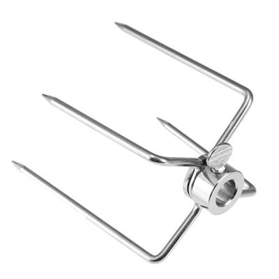 Yousheng 2Pcs Skewer Durable Rust-resistantant Strong Stain Steel Skewer for Chicken