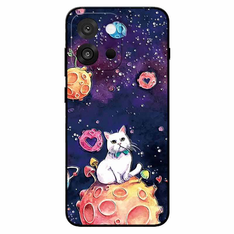 3D Emboss Cases For OnePlus 13T/ 13S Relief Emboss Soft Silicone Back Cover For CPH2723 Relief Funda OnePlus 13s Flower Capa 13T