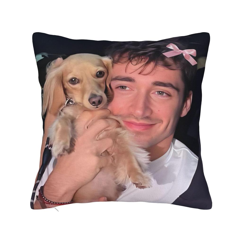 C-Charles Leclerc Pillow Covers Merchandise Soft Cushion Cover Decor  Throw Pillow Case Cover Home Multi Size