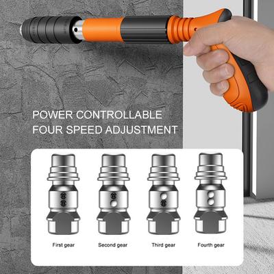 Woodworking And Decoration Integrated Air Nailer Nail Gun Home DIY Installation Wall Fastener Rivet Gun Manual Tools