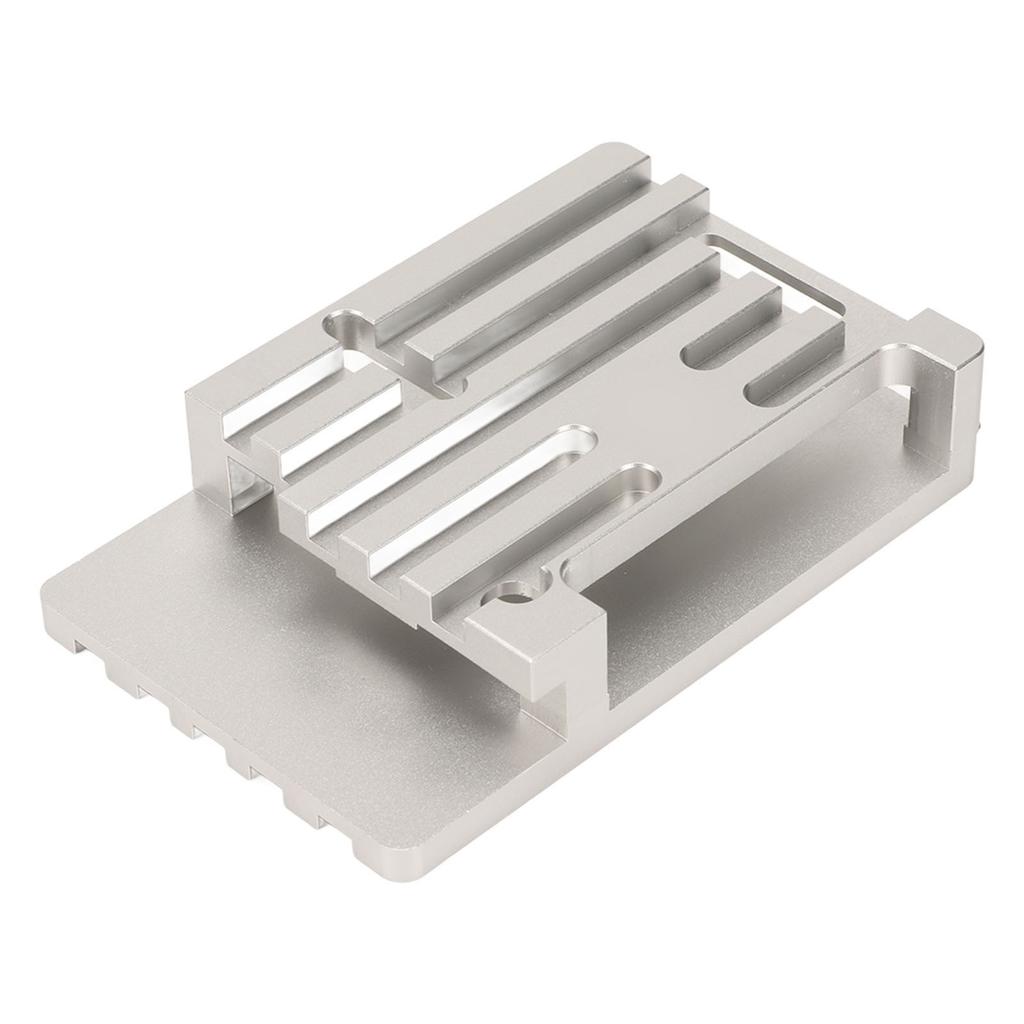 Gehäuse aus Aluminiumlegierung für RPi CNC-Bearbeitung Schnelle Wärmeableitung Leichtgewichtige Ultradünne Schale für RPi 3B+