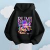 Fashion Encyclopedia Girls' Hoodie, Cool RUMI Printed Children's Hoodie, Full of Fashion Sense