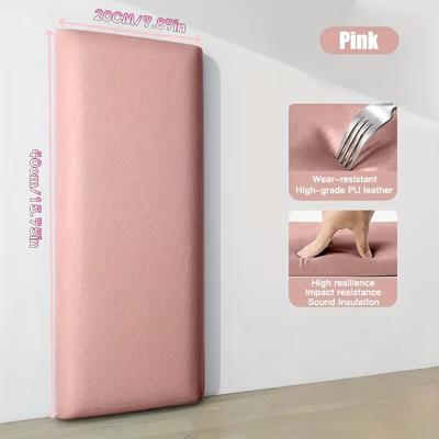 1PC 3D Wall Panels, Self-Adhesive, Direct Alignment Anti-Collision Soft Packaging, Waterproof Foam Brick Pattern Wallpaper