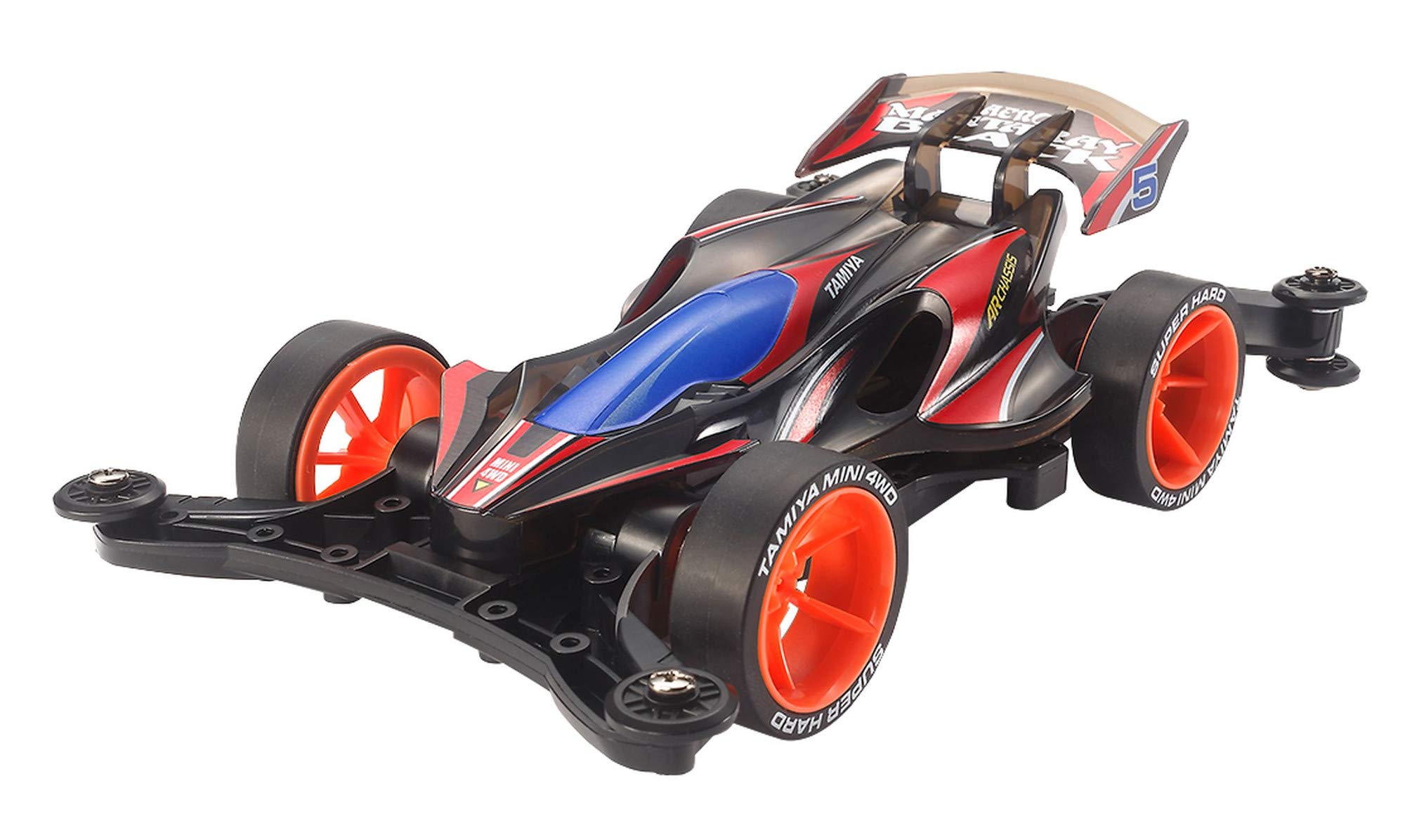 

Tamiya Mini 4WD Special Edition Aero Manta Ray Black Special AR Chassis 95419 чорний