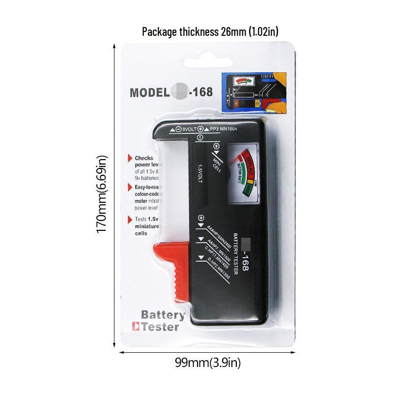 168D Series Digital Pointer Battery Capacity Tester