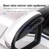 Car Rear View Mirror Rain Eyebrow Shield Sun Visor Protector For Jeep Cherokee Patriot Liberty Wrangler JK JL Commander