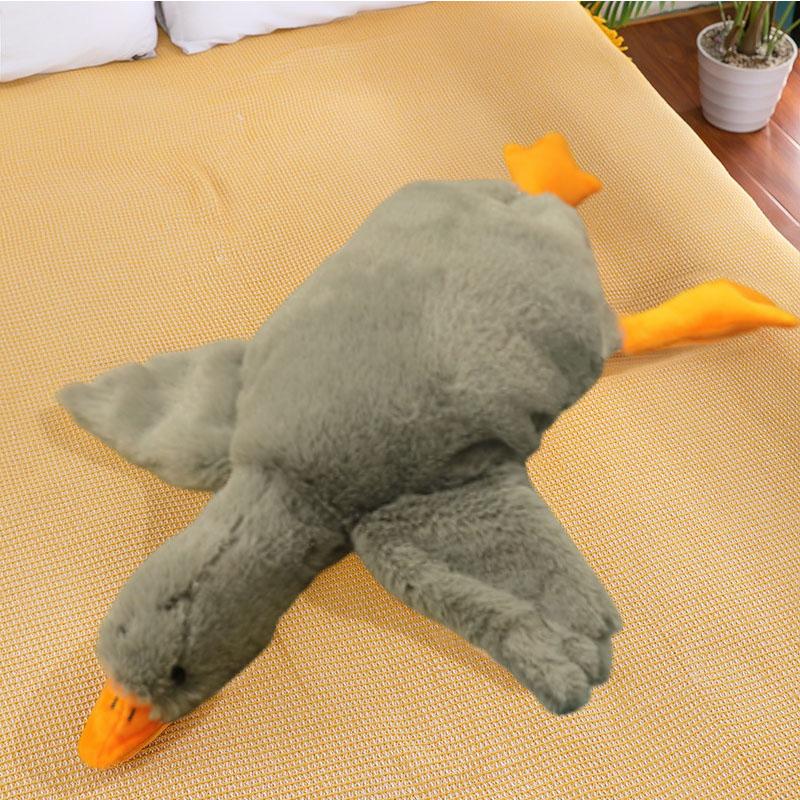 50-190cm White Hug Stuffed Animal Duck Kawaii Large 7 Colors Giant Goose Plush Toy Sleeping Pillow Big Christmas Gift for Friend