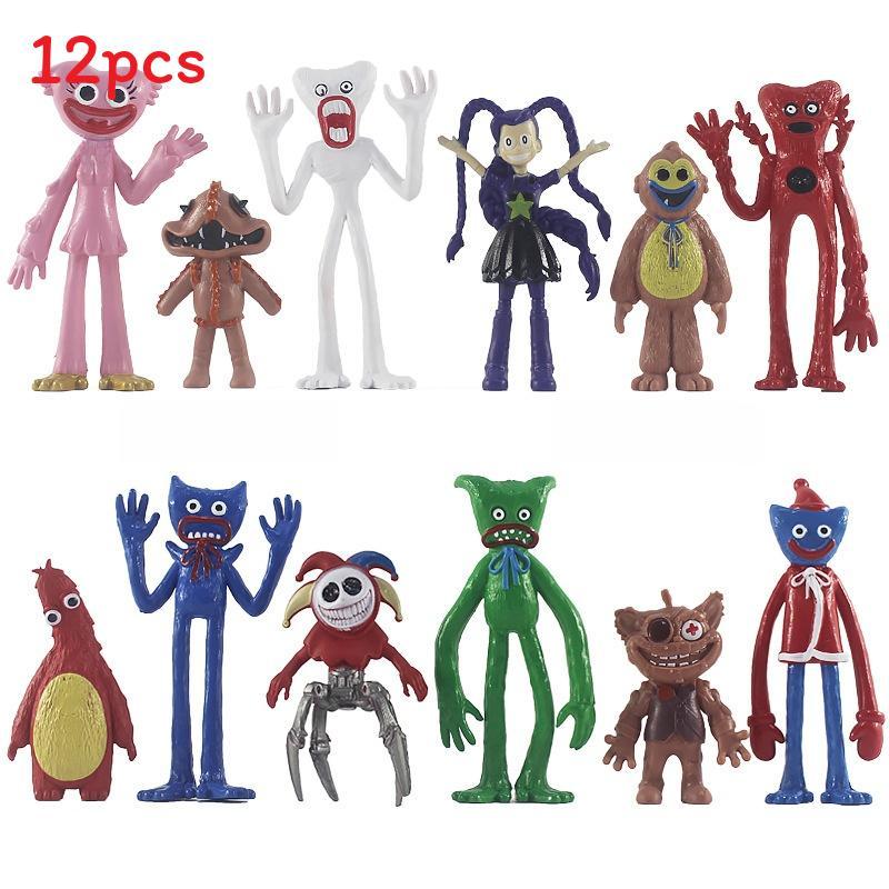 Set di Figure da Collezione in PVC di Poppy Playtime Per Fan del Gioco con Confezione Multitaglia