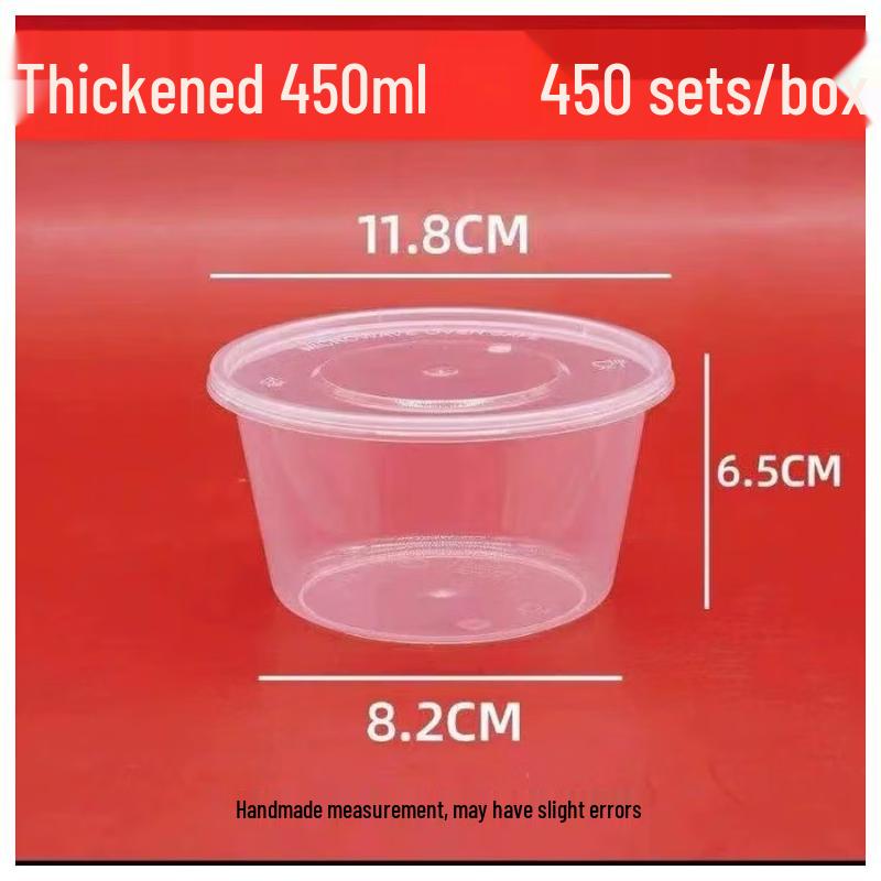 ZB Disposable PP Plastic Takeaway Meal Boxes