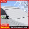 Capa de Neve Universal para Carro Proteção de Inverno para Para-brisa Proteção Solar Contra Geada Proteção Solar Anti-gelo Chuva Para-brisa Dianteiro SUV