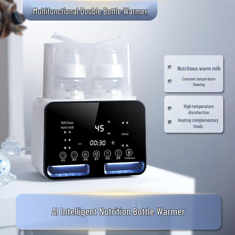 Automatic Baby Bottle Warmer & Sterilizer - Constant Temperature Milk Heater for Infants