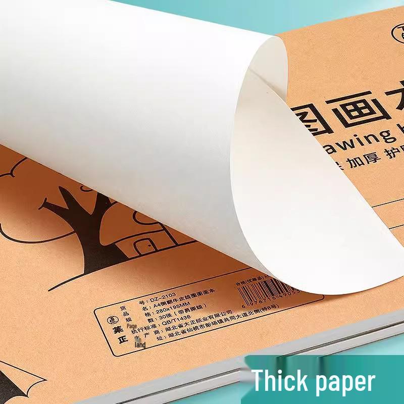 A4 Children's Spiral Drawing & Sketch Book for Elementary Students