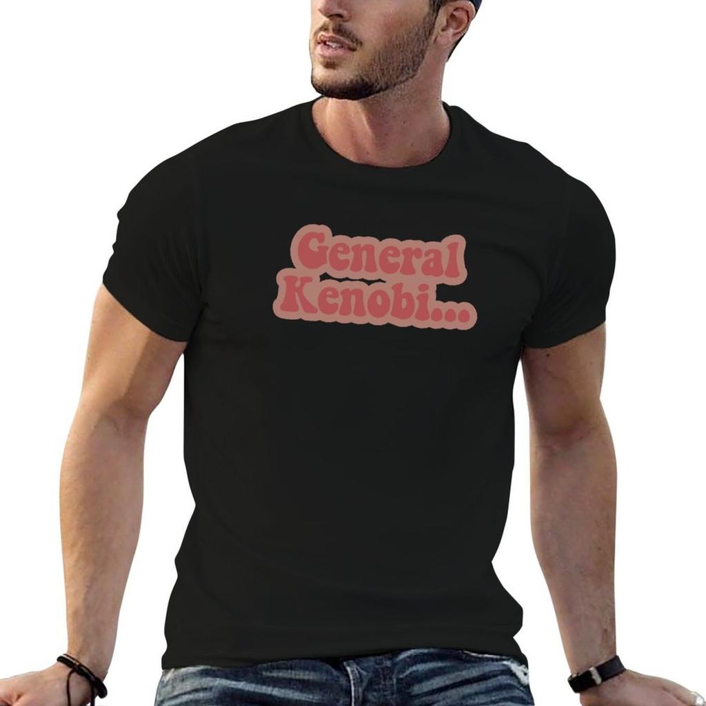 “General Kenobi” Quote T-Shirt cotton t shirt man t shirt men 100% cotton luxury brand T-Shirt