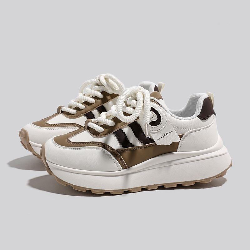 Lightweight sports shoes women's feet small Forrest Gump shoes spring 2025 new popular soft sole versatile foreign trade dad shoes