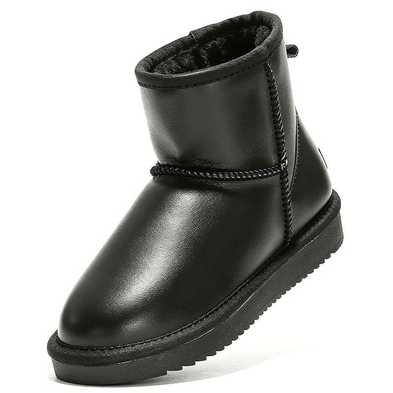 Women's Australian Classic Ankle Snow Boots Waterproof Genuine Leather Faux Fur Lined Winter Warm Non-Slip Short Boot 2026