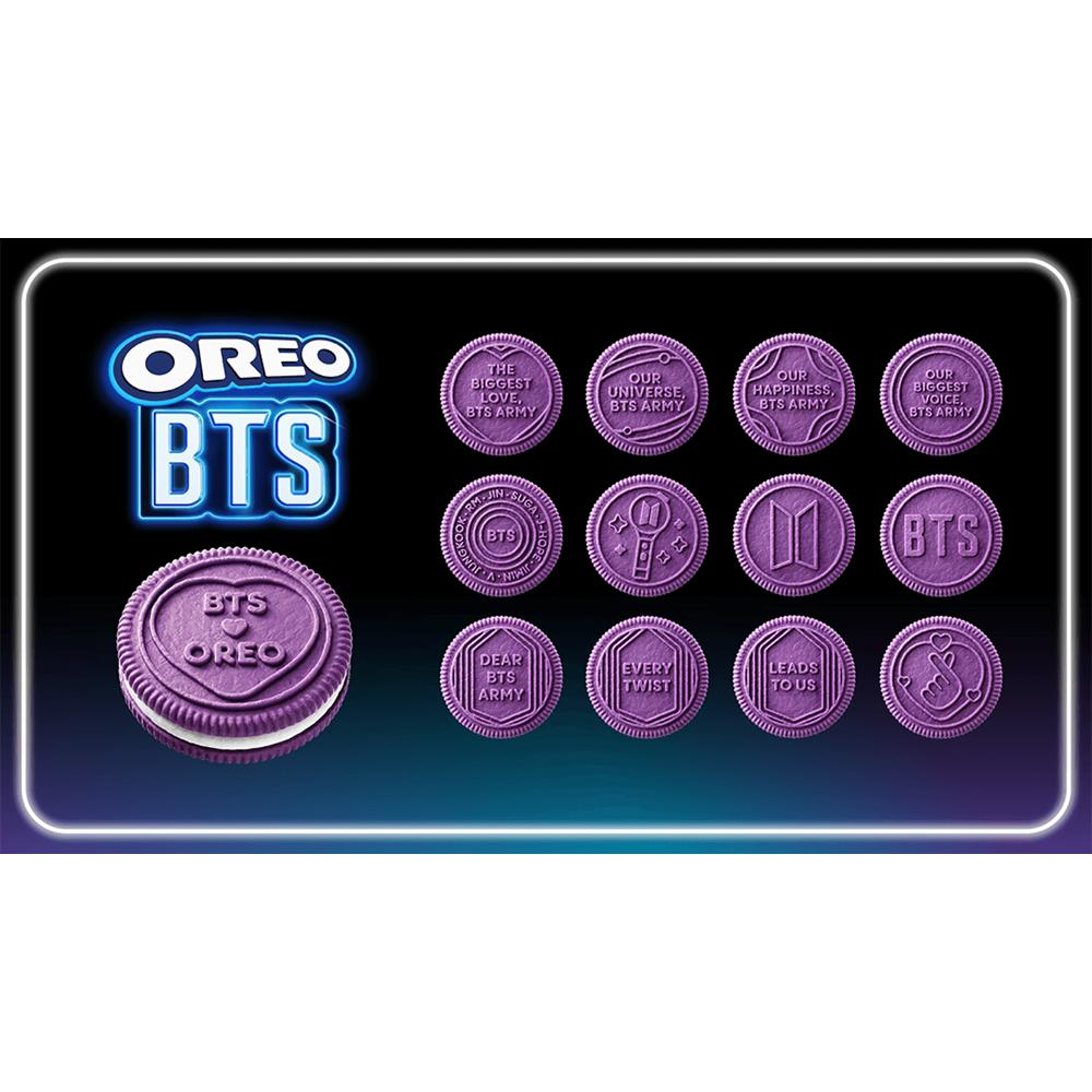 BTS OREO Limited Edition Brown Sugar Pancake Sandwich Cookies Official Korea Snack