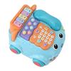 Baby Phone Toy Cartoon with Music Light Children Kids Pretend Phone Parent Child Interactive Educationcal Chinese English Bilingual Toy