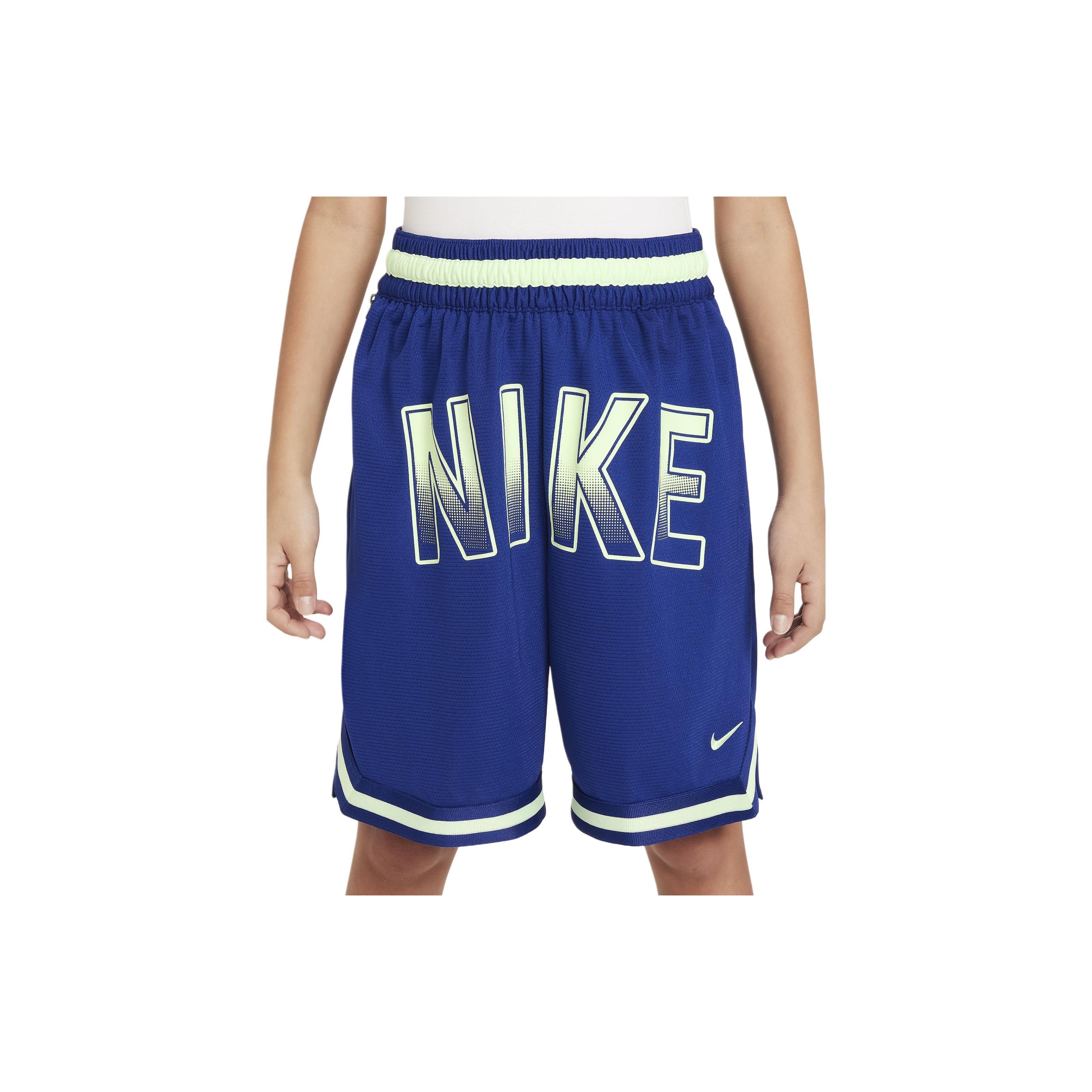 

Nike DNA Culture Of Basketball Soft Lightweight Cool Comfortable Kids Shorts Kids Shorts Deep-Navy Vapor-Green FN8351455 XL