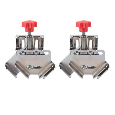 2pcs Right Corner Clamp 90 Degree Corner Clamps Right Angle Clip Fixer Miter Joints Clamps for Woodw