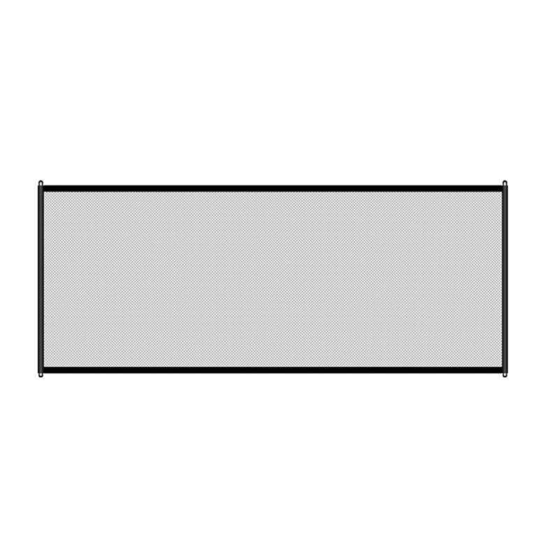 

Foldable Pet Fence for Dogs Space-Saving Design for Bedroom and Dining Area Convenient Dogs Mesh Barrier for Protect L