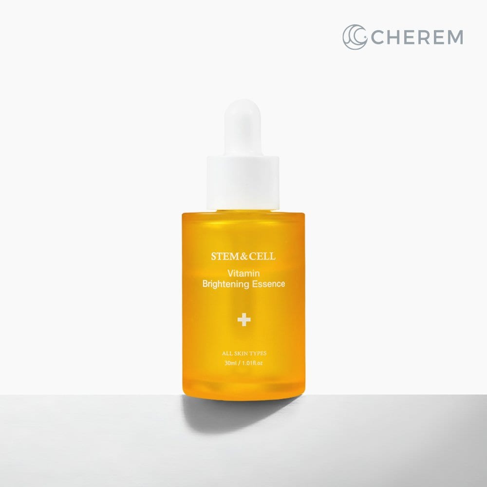 

[Cherem] Осветляющая эссенция Stem&Cell Vitamin 1 флакон (30мл) /Skin Vitamin Витаминная эссенция Отбеливающая эссенция