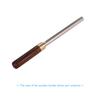 Guitar Fret Dressing Metal File with 3 Size Edges Wooden Handle Guitar Repair Maintenance Tool Luthier Tool
