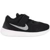 Nike Free RN TD Black Metallic Silver Baby Sneakers Anthracite 833992-001