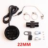 5 IN 1 Motorcycle Water Temperature Voltage Hour Meter USB Charger + 22MM Sensor