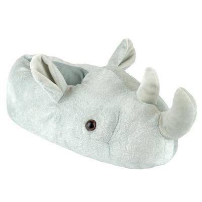 Childrens/Kids Rhino Slippers