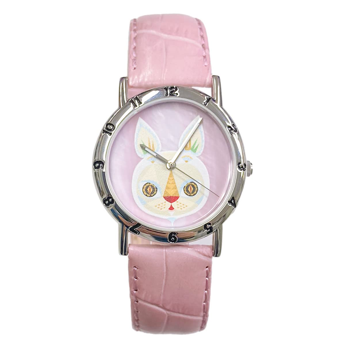

[Pierre Lannier] Часы Pierre Lannier Klaus Haapaniemi Collaboration Watch Cat Pippa Leather Belt White P473B659 женские [Обычный импортный продукт]