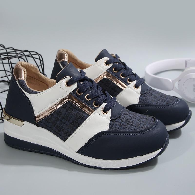 Women's Sport Casual Shoes, Fashionable Wedge Heels, Thick Sole, Casual Sport Women's Single Shoes, Women's Shoes
