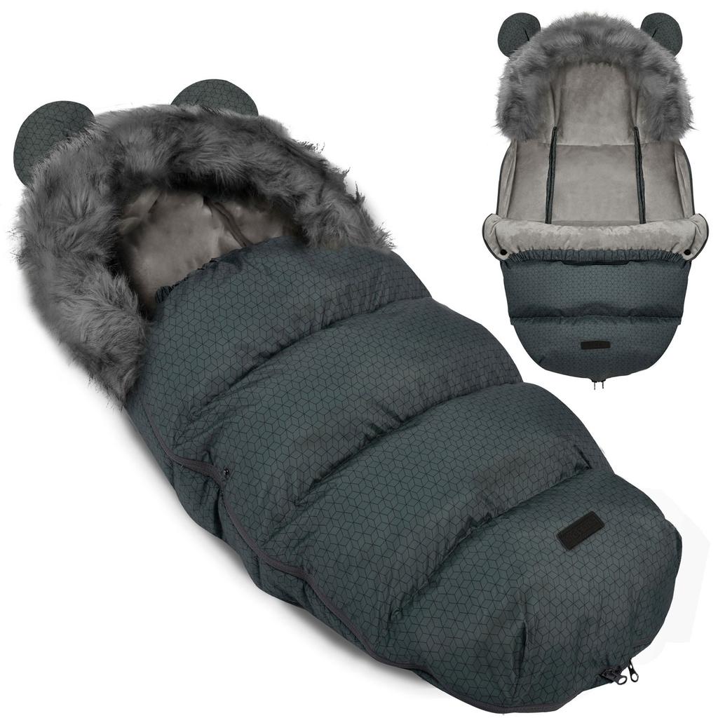 Elmi Ricokids Stroller/sleigh Sleeping Bag - Graphite