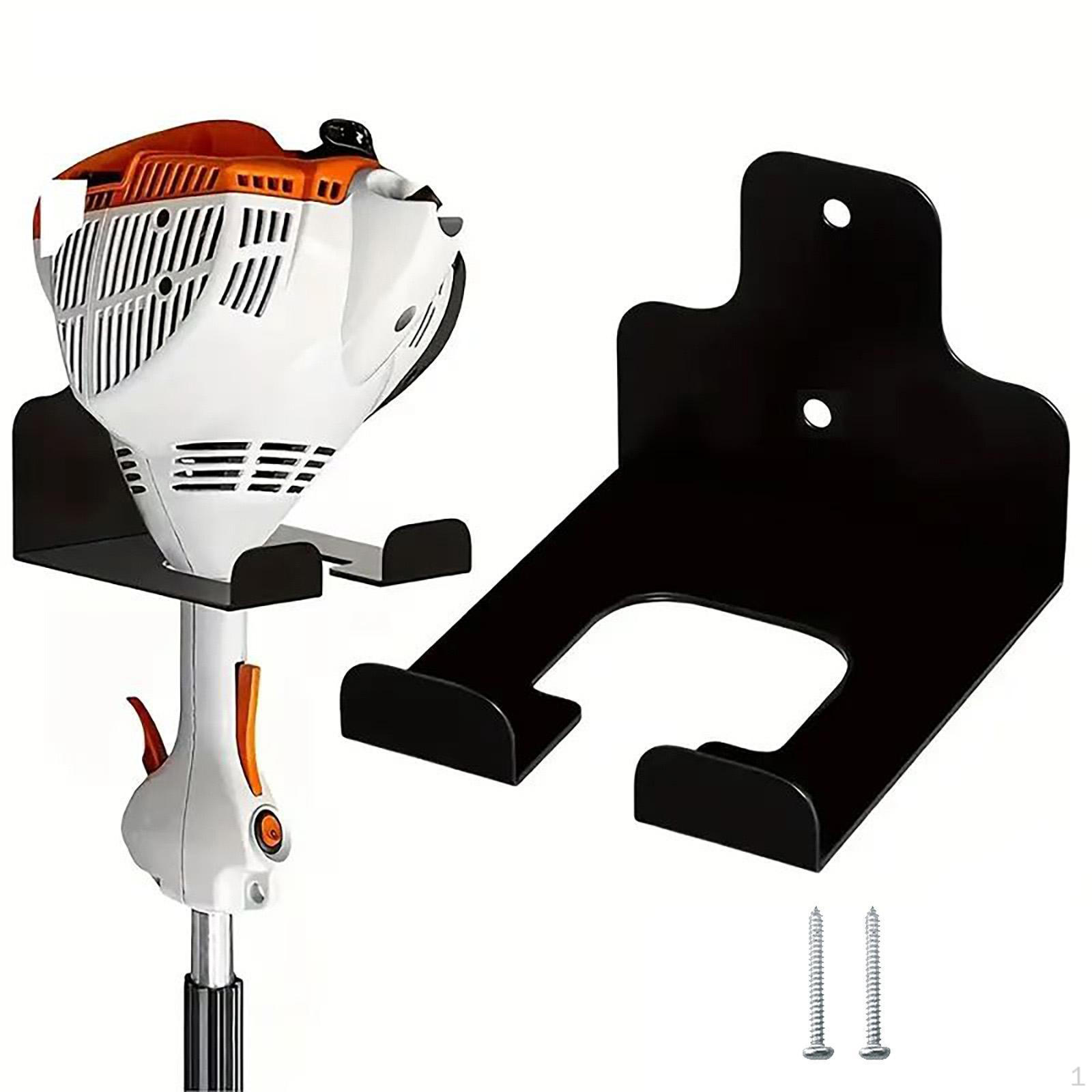 

Подвеска для садового инструмента для триммеров для газона и триммеров для сорняков, настенное крепление чёрный