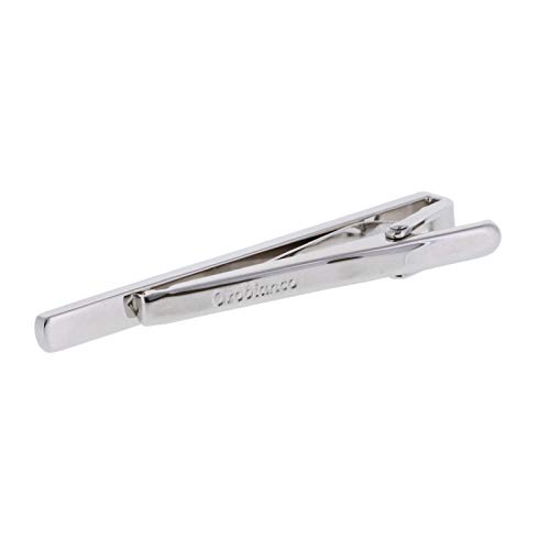Orobianco Men's Tie Clip, Silver, ORT372B